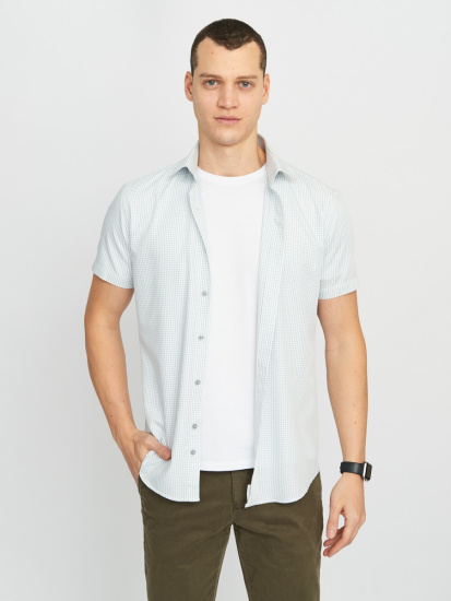Сорочка мужская короткий рукав GROSTYLE TRENDY SS018131
