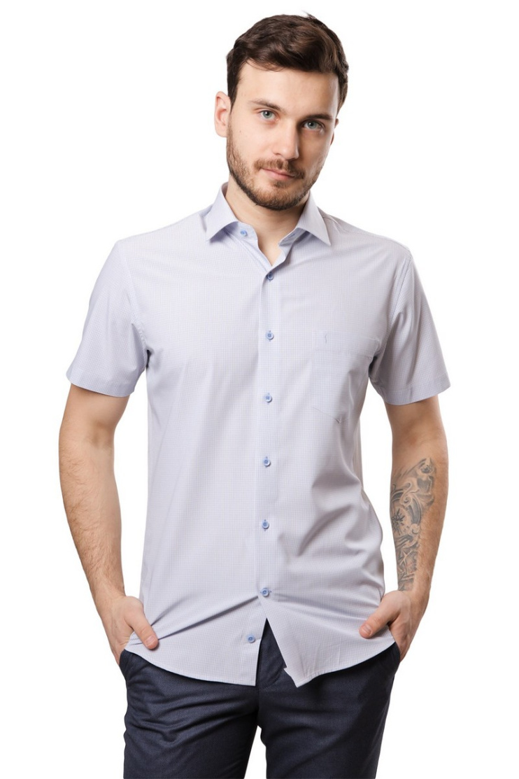 Сорочка муж. кр. рук. GROSTYLE SS016954