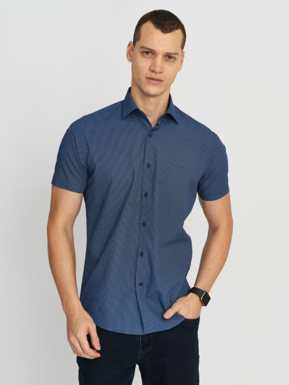 Сорочка мужская короткий рукав GROSTYLE TRENDY LF018156