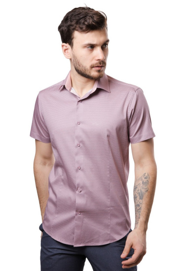 Сорочка мужская короткий рукав GROSTYLE PURE COTTON SS017024