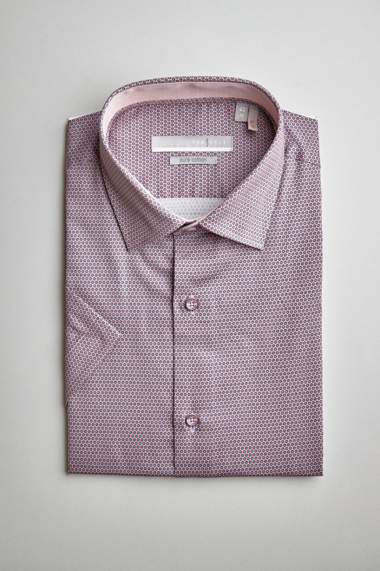Сорочка муж. кр. рук. GROSTYLE PURE COTTON SS017024