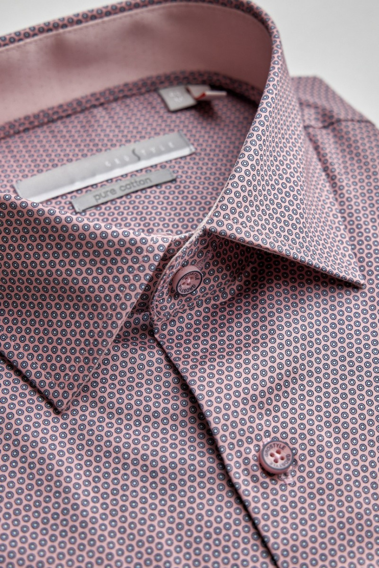 Сорочка муж. кр. рук. GROSTYLE PURE COTTON SS017024