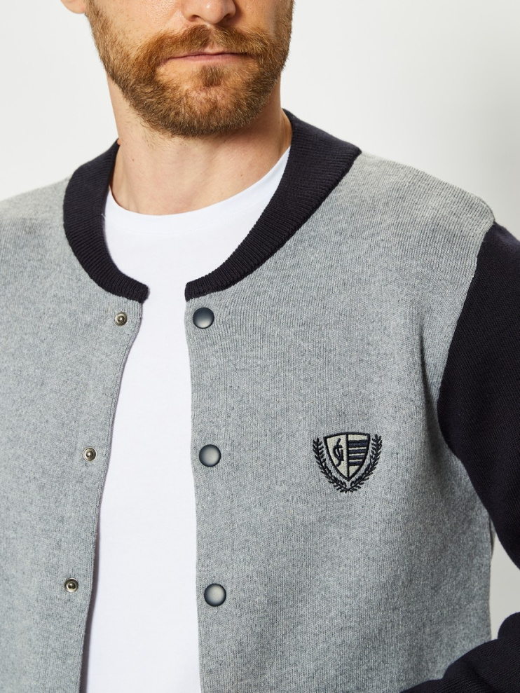 Бомбер-жакет трикотажный GROSTYLE 034558