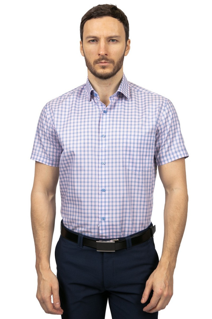 Сорочка муж. кр. рук. GROSTYLE PURE COTTON SS017046