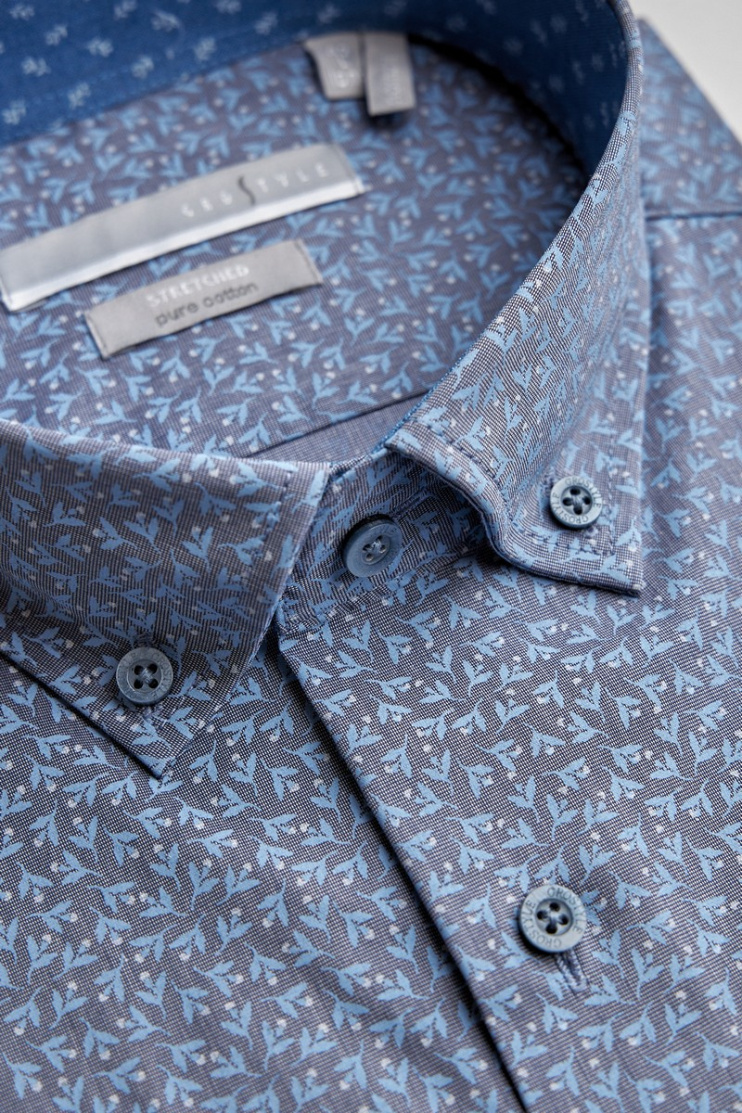 Сорочка муж. кр. рук. GROSTYLE PURE COTTON AA017043